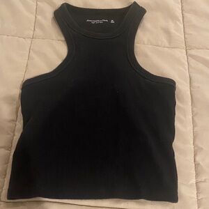 A&F ribbed cropped tank - size XS